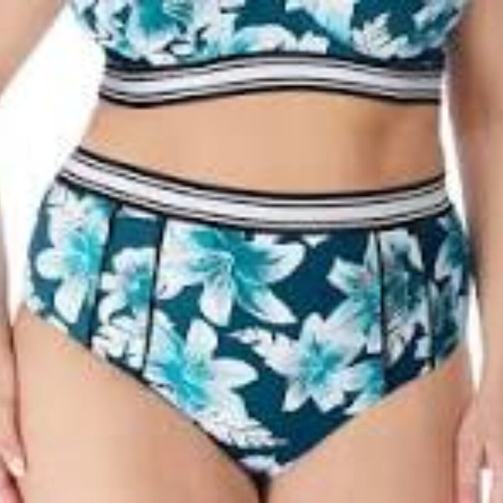 Elomi Island Lilly High Leg Swim Brief